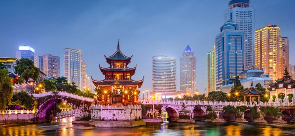 China city landscape
