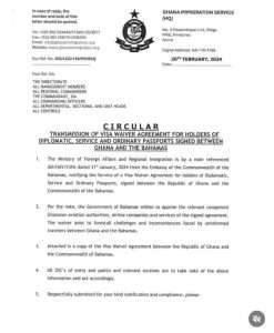 Ghana The Bahamas Visa Free