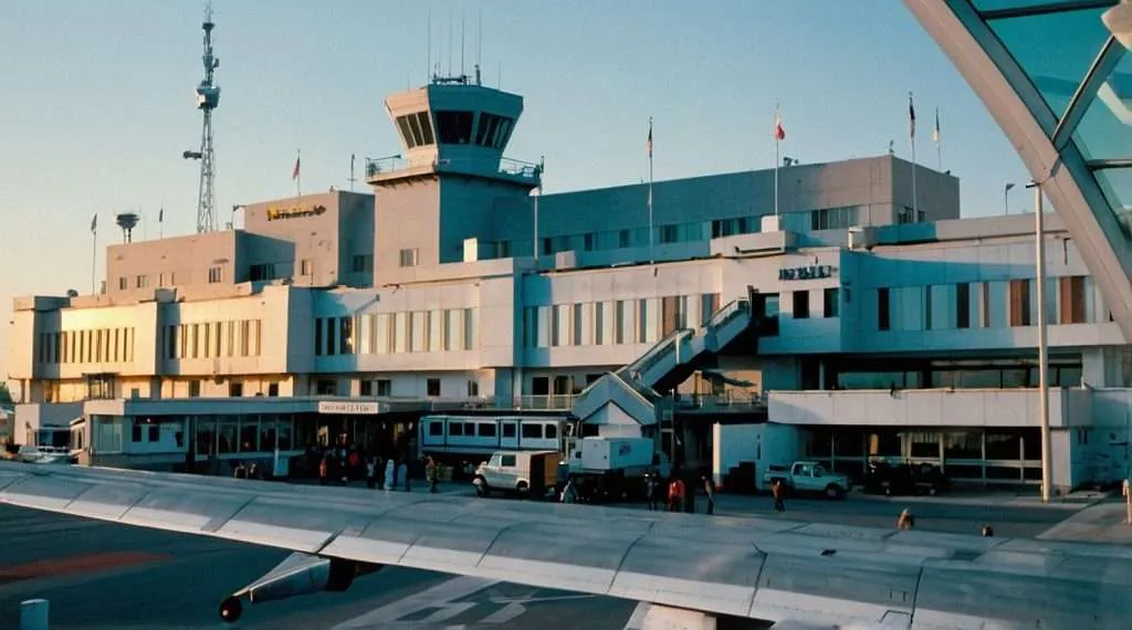 Airport terminal AI Generated