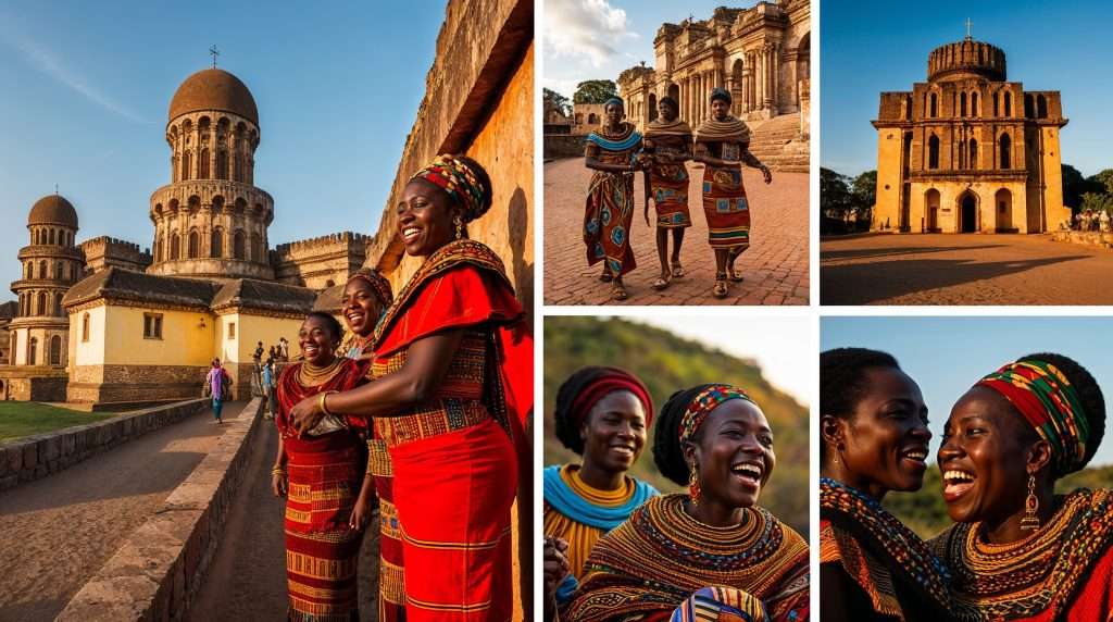 popular tourist attraction in Benin AI Generated