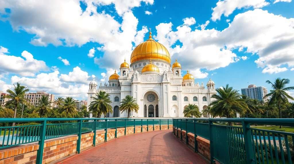 Omar Ali Saifuddien Mosque photo spot, Bandar Seri Begawan Brunei