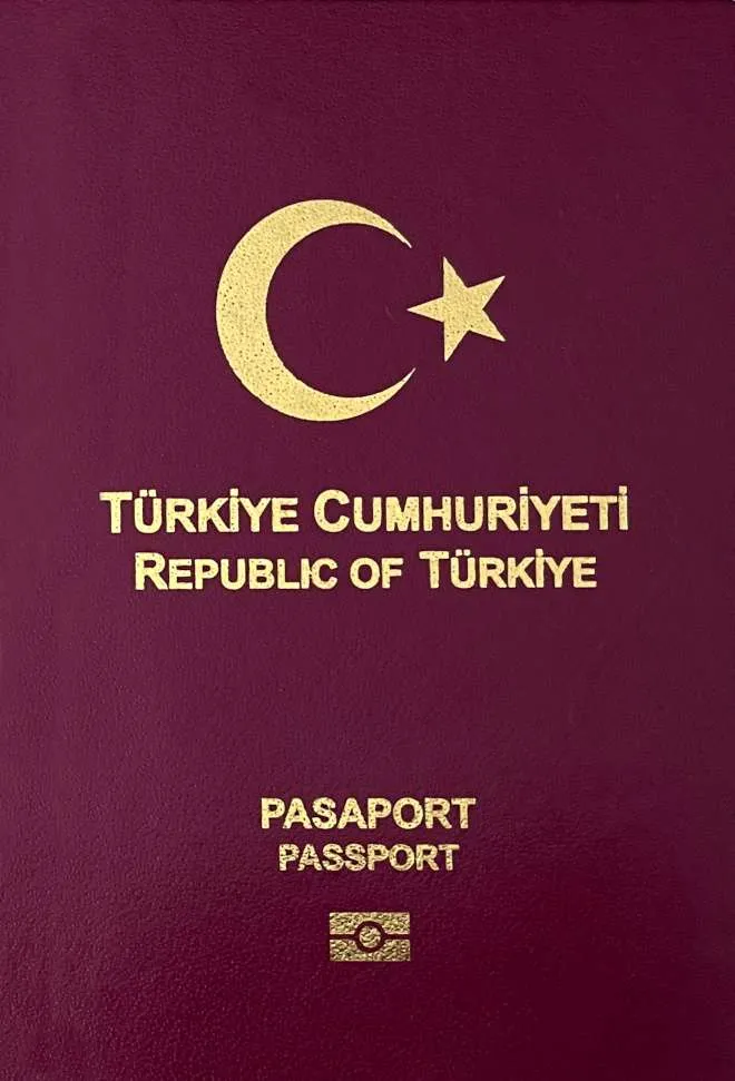 Turkish passport cover 2026