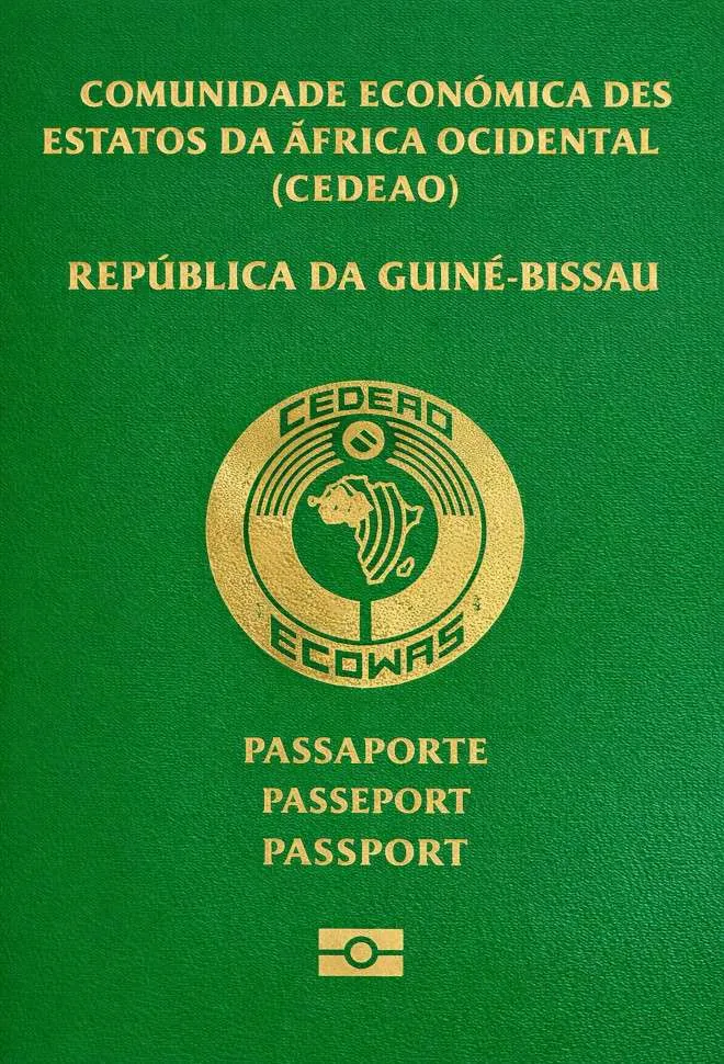 Guinea-Bissauan passport cover 2026