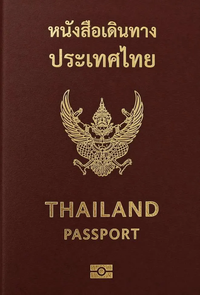 Thai passport cover 2026