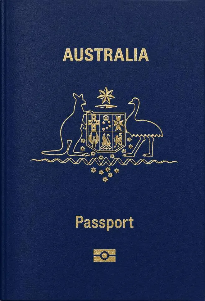 Australian passport cover 2026