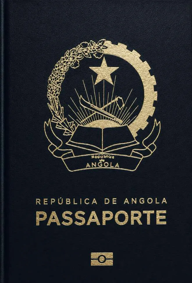 Angolan passport cover 2026